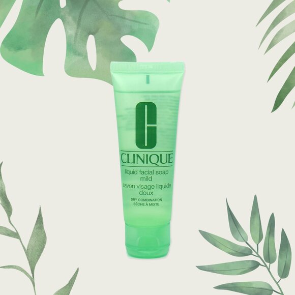 Clinique Liquid Facial Soap Mild Dry Combination 1.7 oz/50ml - Picture 1 of 4